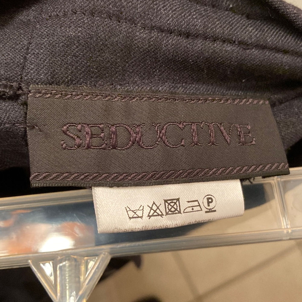 Seductive Slate Blue Drawstring Pants - image 6